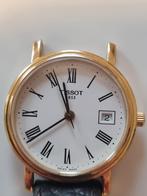 Klassiek Tissot Horloge (T830/930) - Verguld & Saffierglas, Montre-bracelet, Enlèvement ou Envoi, Tissot, Avec bracelet