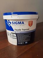 Sigma topcoat gevelverf mat 10L, Doe-het-zelf en Bouw, Verf, Beits en Lak, Ophalen, Nieuw