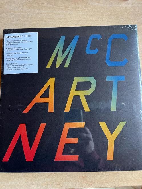 Paul McCartney ‎– McCartney I II III (3LP box Ltd ed.), Cd's en Dvd's, Vinyl | Rock, Nieuw in verpakking, Ophalen of Verzenden