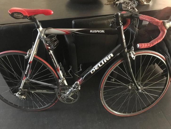 Koersfiets Delira, Vélos & Vélomoteurs, Vélos | Vélos de course, Comme neuf, Enlèvement