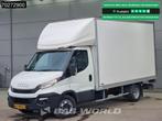 Iveco Daily 35C14 Laadklep Dubbellucht Zijdeur Bakwagen Airc, Auto's, Stof, Euro 6, Iveco, Wit