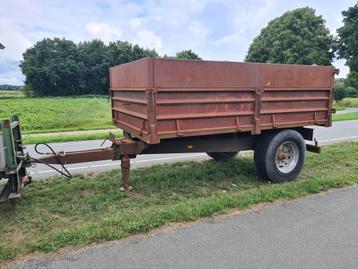6 tons Duchense kipper, 6000kg kipwagen kipkar kiepkar  beschikbaar voor biedingen