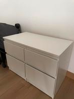 Deux table de chevet MALM IKEA, Maison & Meubles, Armoires | Commodes, Enlèvement ou Envoi, Comme neuf