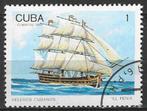 Cuba 1989 - Yvert 2954 - Cubaanse Zeilschepen (ST), Postzegels en Munten, Verzenden, Gestempeld