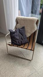 Fauteuil Ferm living, Huis en Inrichting, Ophalen, Minder dan 75 cm, Zo goed als nieuw, Metaal