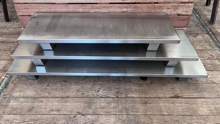 RVS buffetverhogers 9 stuks horeca kwaliteit, Zakelijke goederen, Horeca | Food, Overige typen, Ophalen