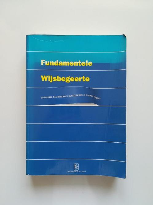 Fundamentele Wijsbegeerte (Antoon Braeckman), Boeken, Filosofie, Gelezen, Algemeen, Ophalen of Verzenden