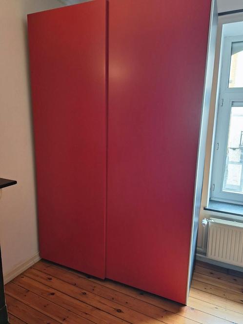 Portes coulissantes pour Pax 150x236 cm Ikea hasvik rouge, Maison & Meubles, Armoires | Penderies & Garde-robes, Utilisé, Enlèvement ou Envoi