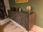 Massief houten dressoir met veel opbergruimte., Enlèvement, Utilisé