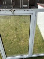 alu dubbel raam da kan open geklikt worden, Doe-het-zelf en Bouw, Raamkozijnen en Schuifdeuren, Ophalen, Zo goed als nieuw