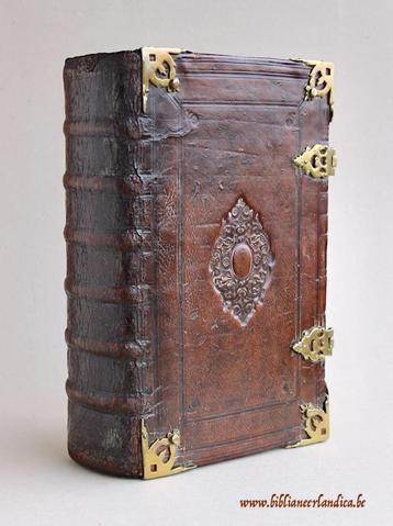 Antieke STATENBIJBEL BIJBEL BIBLIA (1665) + WERELDKAART! beschikbaar voor biedingen