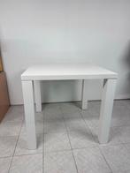 Moderne witte hoge tafel 100cm x 100cm, Enlèvement, Utilisé