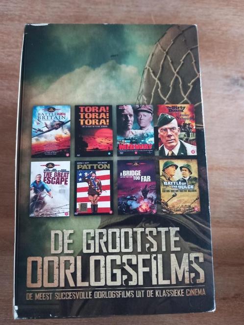 Dvd : De grootste oorlogsfilms BOX, Cd's en Dvd's, Dvd's | Actie, Ophalen of Verzenden