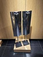Bang & Olufsen Beolab 12.2 Silver met floor stands - B&O, Autres marques, Info@bang-olufsen.dk, 60 à 120 watts, Comme neuf