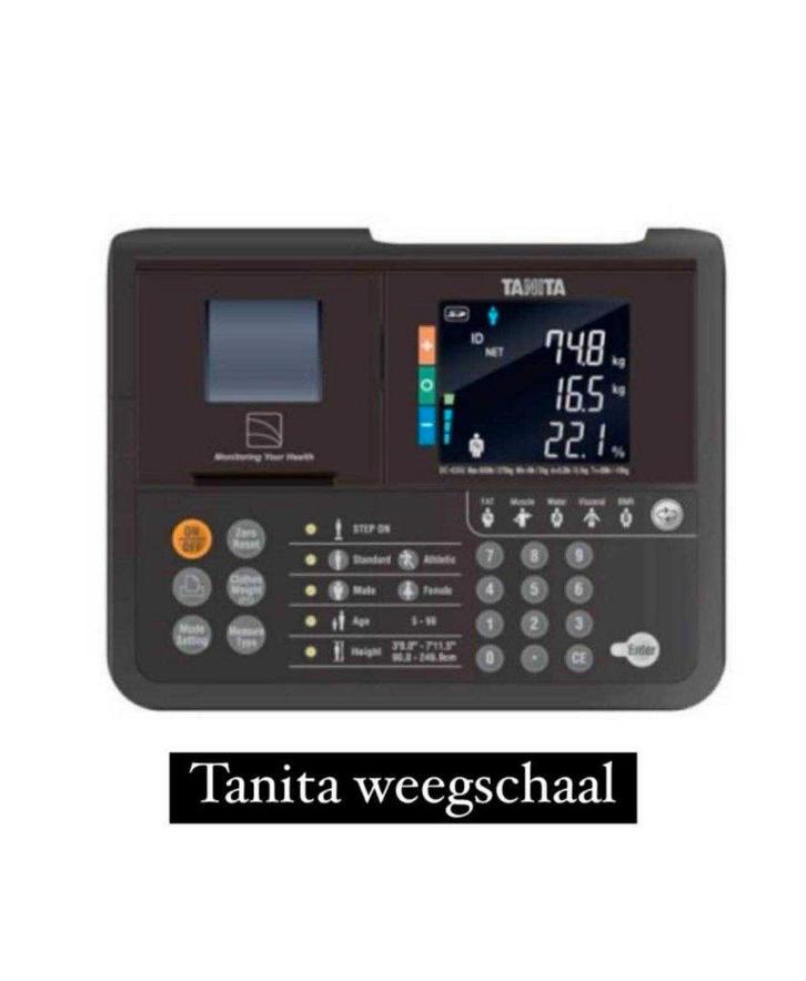 Tanita DC-360 professionele weegschaal, Electroménager, Balances, Comme neuf, Digital, Pèse-personne, Plus fin que 1 gramme, 100 kg ou plus