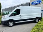 Ford Transit 2T Trend / 350L / L3H2/  2.0 TDCi met 130 PK, Auto's, Ford, Monovolume, Zwart, Parkeersensor, Wit