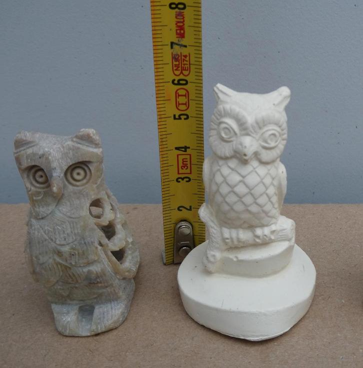 Vijf mooie uiltjes, Verzamelen, Beelden en Beeldjes, Nieuw, Dier, Ophalen of Verzenden