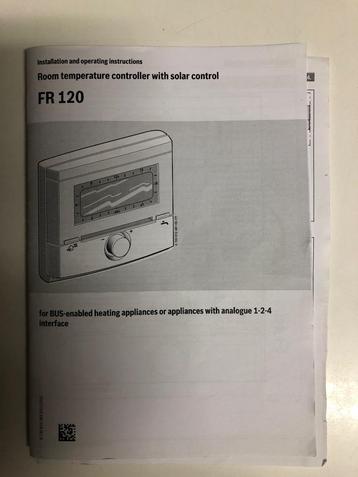 Kamerthermostaat Bosch FR 120. beschikbaar voor biedingen