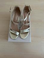 Gouden sandalen met hak maat 40, Kleding | Dames, Anna Field, Overige kleuren, Zo goed als nieuw, Sandalen of Muiltjes
