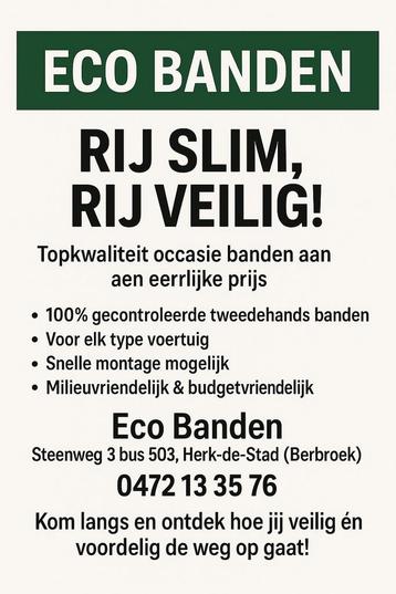 Occasie auto banden BMW  Renault Nissan Ford Volkswagen  beschikbaar voor biedingen