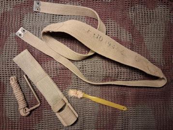 WO2 Britse kruisriem, bajonet frog/tandenborstel/pullthrough beschikbaar voor biedingen