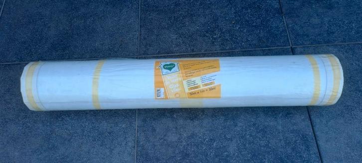 Glas vliesbehang "Pretty", Huis en Inrichting, Stoffering | Behang, Wit, 75 m² of meer, Ophalen