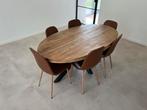 Eettafel ovaal 180x100cm, Huis en Inrichting, Tafels | Eettafels, Ophalen, Zo goed als nieuw, Ovaal