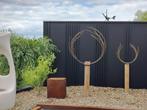 Corte staal kunstwerk, Tuin en Terras, Ophalen of Verzenden, Zo goed als nieuw