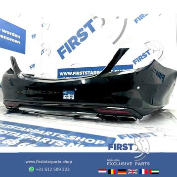 W222 S63 AMG ACHTERBUMPER 2013-2020 BUMPER S KLASSE COMPLEET beschikbaar voor biedingen