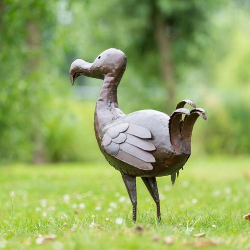 Statue Dodo - Beaux oiseaux, Jardin & Terrasse, Statues de jardin, Métal, Enlèvement ou Envoi