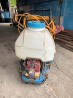 rugsproeier met benzinemotor, Ophalen