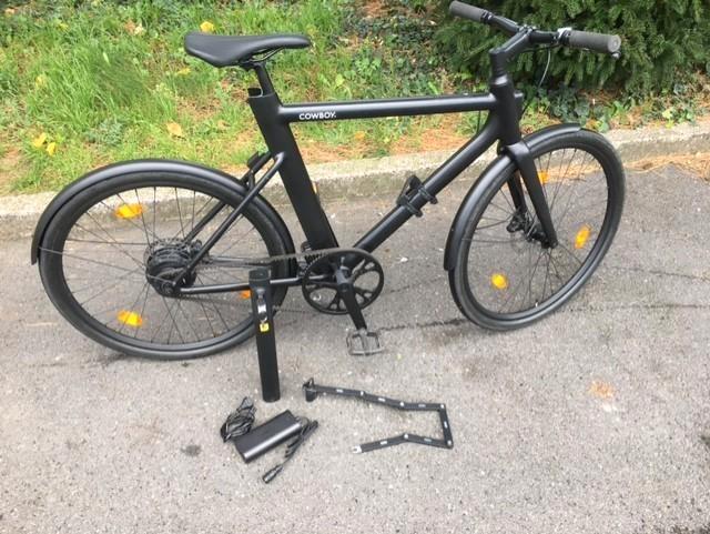 Cowboy V2 fiets nieuwstaat 1.394 Km, Fietsen en Brommers, Elektrische fietsen, Zo goed als nieuw, Cowboy, 51 tot 55 cm, 50 km per accu of meer