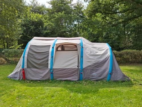Opblaasbare tent Decathlon, Caravans en Kamperen, Tenten, Zo goed als nieuw, Ophalen