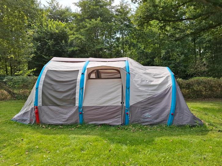 Opblaasbare tent Decathlon, Caravans en Kamperen, Tenten, Zo goed als nieuw, Ophalen