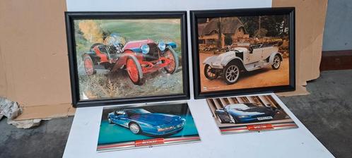 Auto en oldtimers in mooi kader, Verzamelen, Automerken, Motoren en Formule 1, Zo goed als nieuw, Ophalen of Verzenden