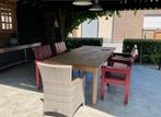 Eiken tuintafel, Ophalen, Gebruikt, Rechthoekig, Hout