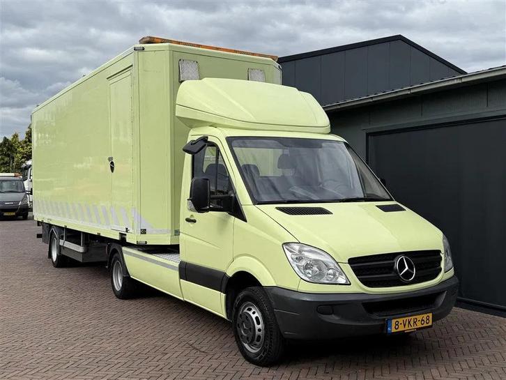 Mercedes-Benz Sprinter 519 EURO 5 BECOMBINATIE 3.3 TON LOADC, Auto's, Bestelwagens en Lichte vracht, ABS, Achteruitrijcamera, Airbags