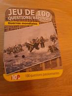 jeux des 100 questions/réponses sur les geurres mondiales, Een of twee spelers, Ophalen, Zo goed als nieuw, Reisspel