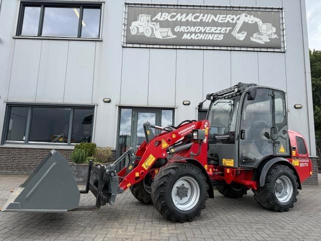 Weidemann 2070cx50 bj2019 Minishovel Kniklader Laadschop, Zakelijke goederen, Machines en Bouw | Kranen en Graafmachines, Wiellader of Shovel