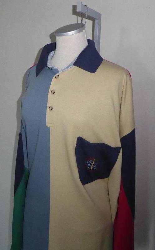 Kleurrijke trui heren " Statelife " XL, Kleding | Heren, Truien en Vesten, Zo goed als nieuw, Rood, Ophalen of Verzenden