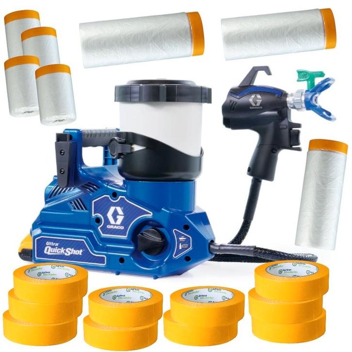 Graco Ultra QuickShot draagbare airless pomp (op batterijen), Doe-het-zelf en Bouw, Gereedschap | Overige machines, Nieuw, Verzenden