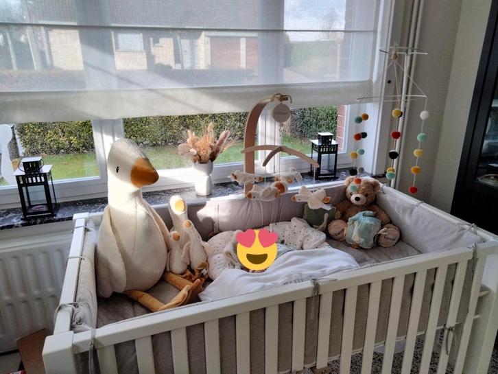 Parkbekleding tweelingenpark Quax, Kinderen en Baby's, Babyparken, Zo goed als nieuw, Rechthoekig, Ophalen