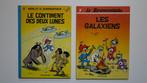 BD Le Schrameustache 3 Le continent des 2 + 7 Les galaxiens, Enlèvement ou Envoi