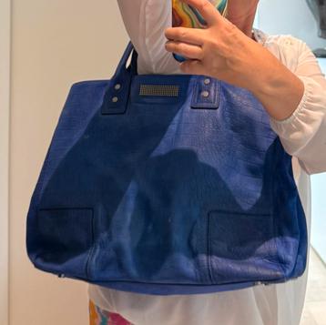 Sac Clio Goldbrenner utilisé bleu YSL, Enlèvement ou Envoi, Utilisé, Bleu, Sac à main