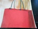 le sac shopping large cabas rouge, Shopper, Rouge, Enlèvement ou Envoi, Neuf