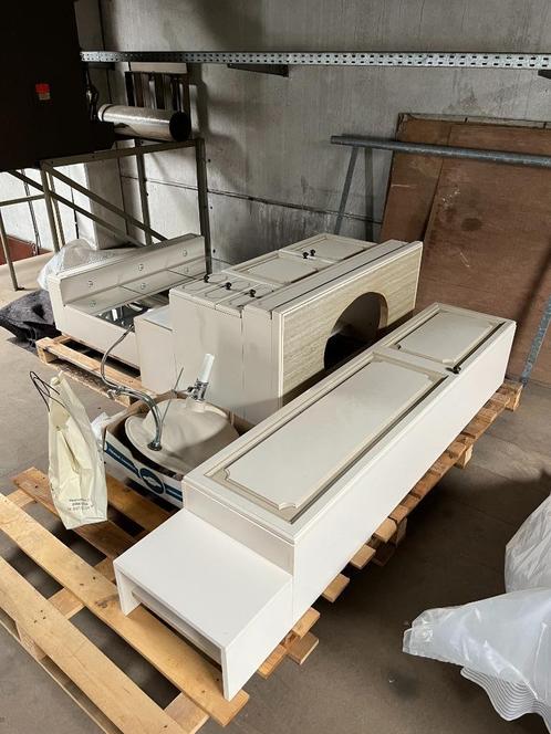 Badkamermeubel te koop, Huis en Inrichting, Badkamer | Badkamermeubels, Gebruikt, Wastafelkast, Minder dan 100 cm, 100 tot 150 cm