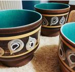 Vintage bloempot, Tuin en Terras, Ophalen of Verzenden