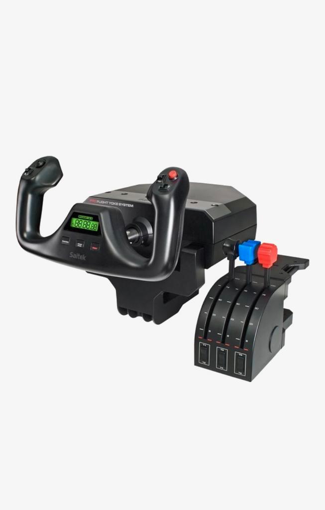 Logitech G Saiteck Pro Yoke, Computers en Software, Joysticks, Zo goed als nieuw, Ophalen