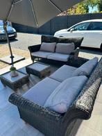 Loungeset tuin rotan, Ophalen, Gebruikt, Rotan, Loungeset