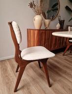 4 unieke vintage stoelen midcentury jaren 50/60, Huis en Inrichting, Stoelen, Ophalen, Zo goed als nieuw